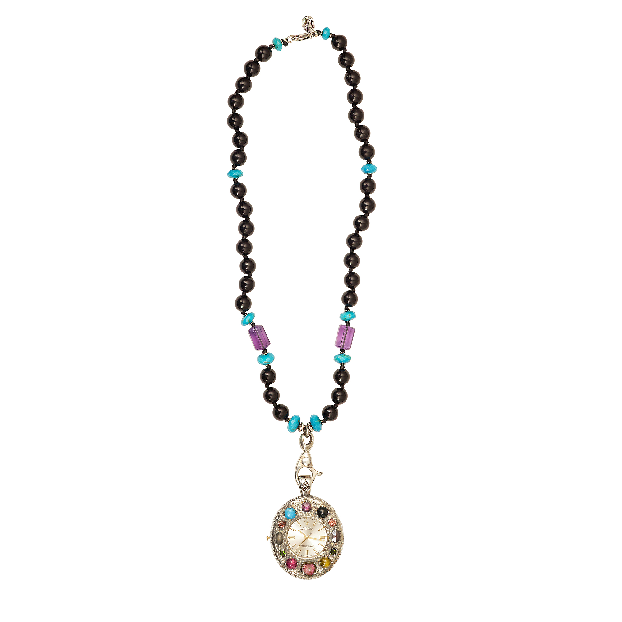 Collier montre P web